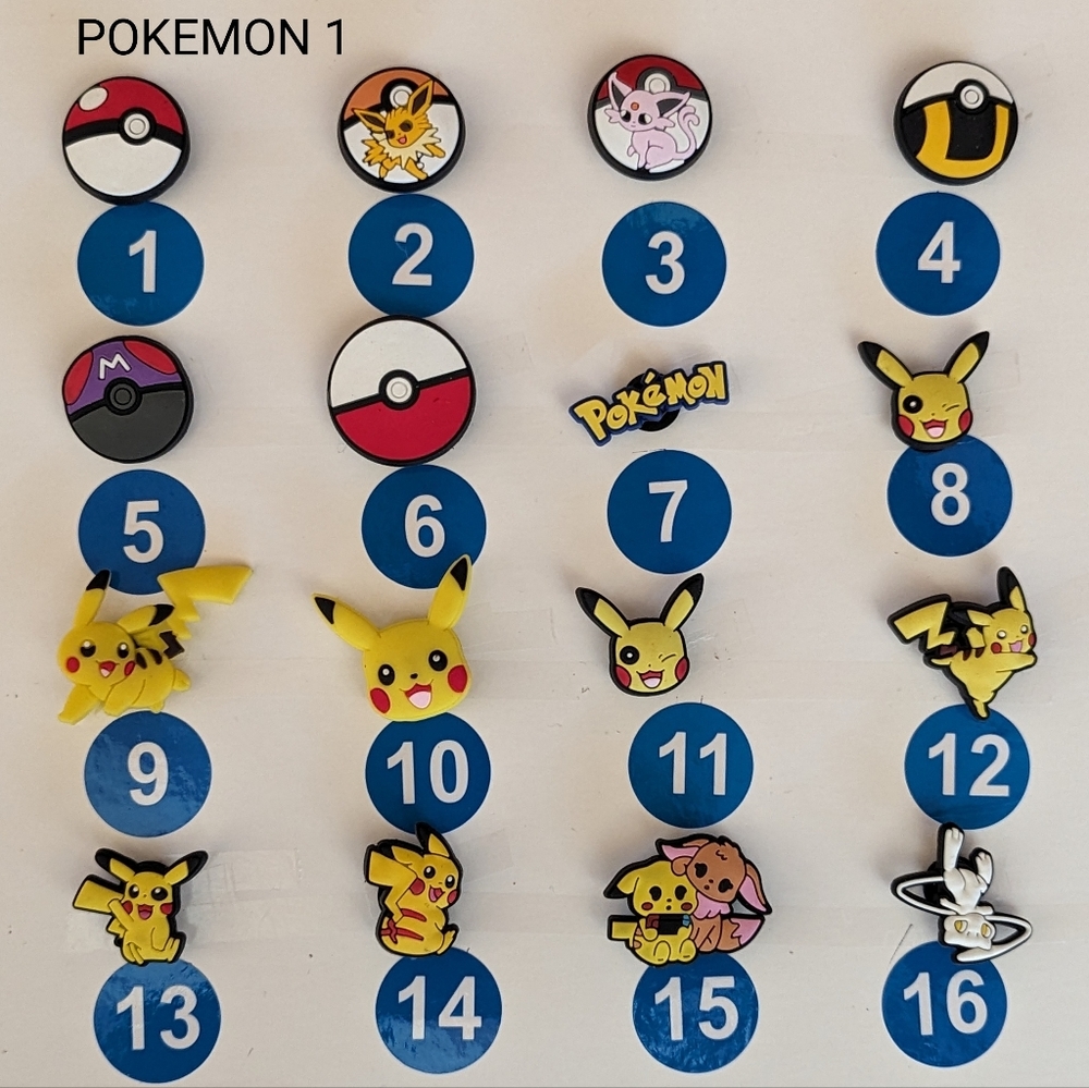 POKEMON | shoe charms|jibbitz